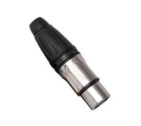 Wiffe 3Pin Auditory Connector Microphone Plug Enhances Transmission Clarities in Auditory Setting Secure Locking Mechanism