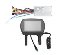 Wiffe 48V / 25A 1000W Kugoo Scooter Controller Dashboard Set for Enhanced Riding Electric Scooter Controllercontroller Dashboard Display Lcd Screen Meter Display Real Time Data Battery Control Module