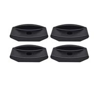 Wiffe 4Pcs Dumbbell Rack Dumbbell Weight Rack Holder Adjusted Stand Bracket Shelf for Gym Space Saving Organizer