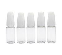 Wiffe 5Pcs Fine Tip Dispenser Bottle with Leakproof Lid Ensuring Accurate Flows for Cosmetic Application Model Coloring Project Needle Tip Drip Bottle