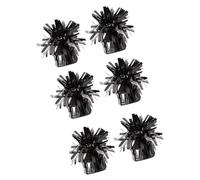 Wiffe 6Pcs Balloon Holder Stands with Concrete Base Reflective PET Foil Balloon Holder for Weddings and Birthdays Decorations Weights