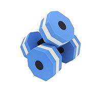 Wiffe Aquatic Exercise Dumbbells Water Dumbbell Aerobics Workouts Set-EVA-Foam-Water Weights Dumbbell Set Fitness Barbell Dumbbells for Aerobics/pool Exercise Heavy Resistance