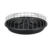 Wiffe Automatic Poultry Feeder Large Capacity Feeding Trough, 30 holes | Automatic Food Dispenser Reduces Waste with Heavy Duty Keeps Feed Clean and Dry for Chicken Ducks Geese
