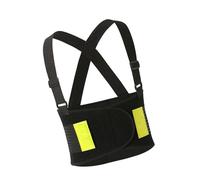 Wiffe Back Brace Men Heavy Type Waist Belt with Reflective Strips for Construction Work and Weightlifting Size Reflective Back Reinforce for Men