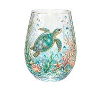 Wiffe Beautiful Glass Cup with Floral Theme for Afternoon Tea, A
