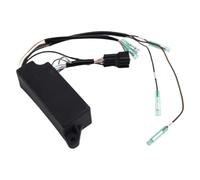 Wiffe Boat Maintenance CDI Control Unit 6J885540H200, Marine Ignition Module for 25-30HP Engine Repair Black Housing Connector Cable Service