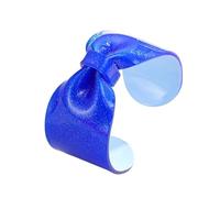 Wiffe Bowknot Statement Bangle Adjustable Opening Stylish Wide Opening Wristband Ideal for Casual or Formal Adjustable Butterfly Knot Bracelets