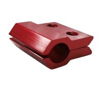 Wiffe Cable Guide Aluminum Bike Brake Hose Fixed Clamp, Red