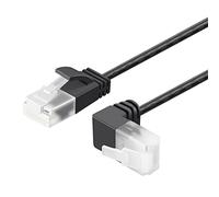 Wiffe CAT6 Extension Cable 90 Degree RJ45 UTP Cable Extension Ethernet for 6 Indoor Outdoor Utp