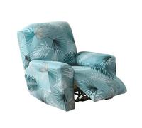 Wiffe Complete Set 4PCS Armchair Covers Flexible Textiled with Artistic Prints Spandex Blend Armchair Covers 1Set Polyester Print Cover