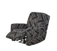 Wiffe Complete Set 4PCS Armchair Covers Flexible Textiled with Artistic Prints Spandex Blend Armchair Covers 1Set Polyester Print Cover