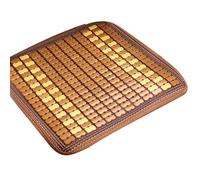 Wiffe Cooling Wood Seats Cushion Mat 45 / 50cm Square for Car, 14 A, BBB A