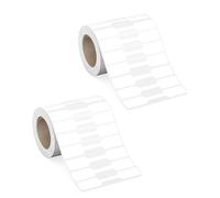 Wiffe Customizable Jewelry Clear Removable Adhesive Stickers, Assorted Shapes Easy-Peel Packaging Supplies Small Prices Sticker for Jewelry Items