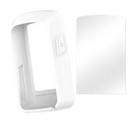Wiffe Cycle Computer Case with Silicone Cover for ELEMNT Bolt 3, White