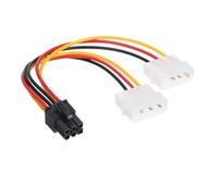 Wiffe D 4P to 6PIN Converters Cable for Graphics Card Power Adapter Extension Cable Video Card Desktop Accessories Heavy Duty GPU Power Extension