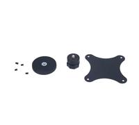 Wiffe Display Plate Adapter for Portable Screen 17mm, 75mm | Base Metal Bracket, Screw Pack, Flexible Viewing, Meeting Desk Vehicle Use, Travel Desk Stability