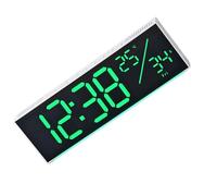 Wiffe Dynamic Color Altering LED Wall Clock for Sitting Room with Large Display and Intelligent Clock Function Color Altering Wall
