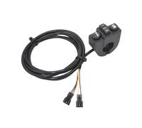Wiffe Electric Bikes 3 Speed Controller LED Headlights Switches Turn Signals Horn On/OFF Button for Electric Bicycles Accessories Scooter Handlebars Switches with LED Headlight