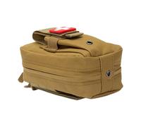Wiffe Emergent Preparedness Bag with Multiple Pockets, Mud color