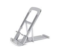 Wiffe Foldable Laptop Stand 7 Height Adjustable Ergonomic Aluminum Platform Super Stable for 4-12.9" Laptops Foldable Laptop Stand Portable for Desk Adjustable Height Ergonomic