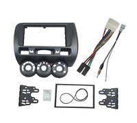 Wiffe General Stereo Installation Bracket Dashs Board Trim Panel for Car Fit City Models 2002 to 2008 Dashboard Mount Left Hand Drive Sound Panel