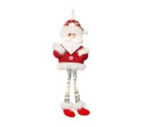 Wiffe Hanging Rope Long Leg Santa/Snowman/Deer/Bear Christmas, A