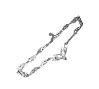 Wiffe Hip Hop Charm Inspired Heart Hollow Necklace Adorned Thorn Flame Detail for Standout Look Various Occasions Festival Accessory