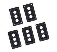 Wiffe Home Outlet Cover Panel ABS 120X70Mm, Three circles