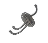 Wiffe Install Cast Iron Adjustable Wall Hook for Multifunction Use Home and Easy Assembly Wall Hook for Hanging