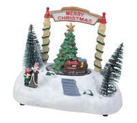 Wiffe Interactively LED Light Up Music Box for Kids Room Night Light, B