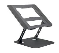 Wiffe Laptop Stand for Desk, Aluminum Desktop Laptop Bracket, Grey