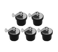 Wiffe Marine Grade 7/8 Inch Diameter Stainless Compression Drain Plug with Rubber Sealing Stopper for Boats Yachts Maintenance in Place Plug