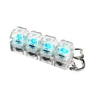 Wiffe Mechanical Keyboards Switches Tester Keychain Toy Stress Relief Tool Keychain Toy 4-Key 9-Key Pendant Design Keyboards Modding Tool