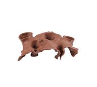 Wiffe Modern Aquarium Decoration 3D Printed Tunnel Cave Hideouts Place for Shrimp Pet Fish Natural Habitats for Fishtanks Modern Fishtank Accessory
