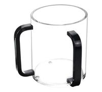 Wiffe Modern Shatterproof Acrylic Worship Cup 800ml with Ergonomic Handle for Family Use and Daily Rituals Ceremony Cup Home Blessing Synagogue Ritual