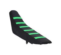 Wiffe Motorcycle Seat Protector Formed with Six Stripes, Green