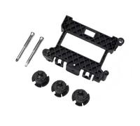 Wiffe Mounting Repair Bracket Hardware for Adaptive Cruise Control Module, OE 5G0998561 1271321010 ABS Bracket with Locating Tabs and Frame Auto Maintenance Open Center Locating Tabs Holder