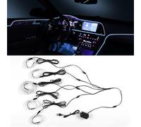 Wiffe Multicolor Car LED Strips Flexible Cold Glow, Installation, Energy-Efficient Mood Lighting Soft Cold Glow LED Light