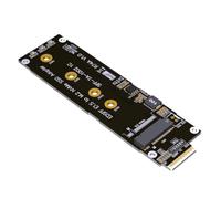 Wiffe NVMe Adapter Card to EDSFF E1.S, PCIe 5.0 R74A SSD Converter Board for Server Equipment Workbench Integration Storage Projects Use