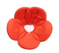 Wiffe Pet Recovery Cone Collar Furry Animal Shape Elizabethan Collar Padded Flower for Pets Puppy Kitten Dog Cone