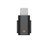 Wiffe Phone Adapters with 90 Degree Angled Smartphone Sound, Lightnin | Double Port Mobile Adapters with Space Saving Designs for Mic Small General Mobile Microphones Adapters