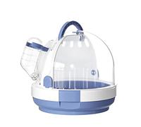Wiffe Portable Bird Parrots Breathable Pet Carrier Bag, blue, A | Easy to Carry Box for Kid Children, Clear Window, Breathable Bird Carrier, Small Pet Accessories, Outdoor Bag