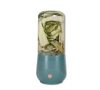 Wiffe Portable Juicer Cup, Shake Cup, Rechargeable Fruit, Dark green