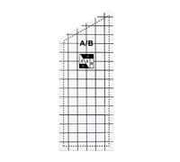 Wiffe Quilting Ruler, Acrylic, section, A