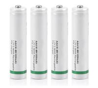 Wiffe Rechargeable 3A Batteries 1.2V 800mAh with Storage, Four quarters | Long Rechargeable Batteries 1000 Cycles Super Low SelfDischarge for Keyboards