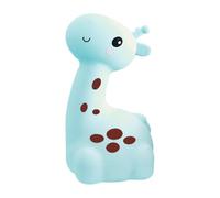 Wiffe Rechargeable Silicone Night Light Giraffe Shape Touch, Blue