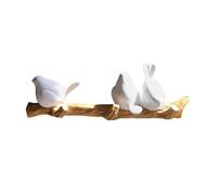Wiffe Resin Bird Shaped Hook Easy Installation, Three Little Birds