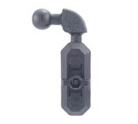 Wiffe Rotatable 17mm Ball Head Extension Adapter with 360, Standard