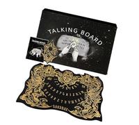 Wiffe Skull Divination Board Wood Talking Board Game Metaphysical Skull Message Telling Tool Mystical Game Enduring with Planchette
