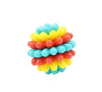 Wiffe Strong Chew Resistant Ball for Dogs Textured External Part Cleans Teeth Massages Gums Ideal for 50 90 Kg Companion Animals Canine ambe Massage Ball